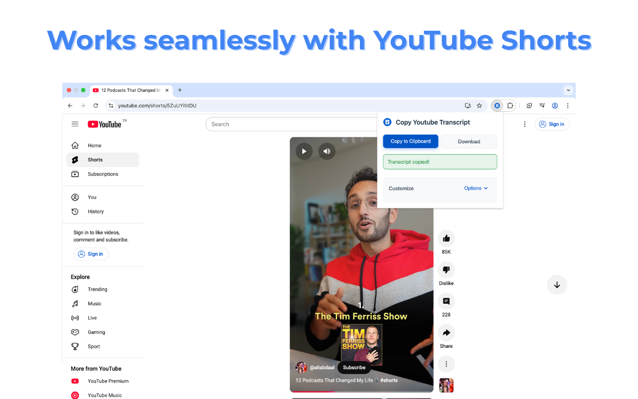 Copy Youtube Transcript thumbnail 2